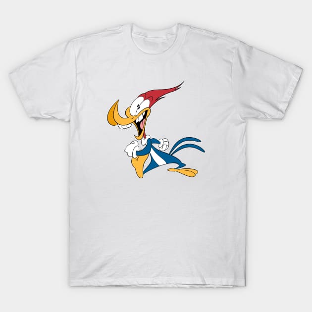 Woody Woodpecker T-Shirt by FanartFromDenisGoulet